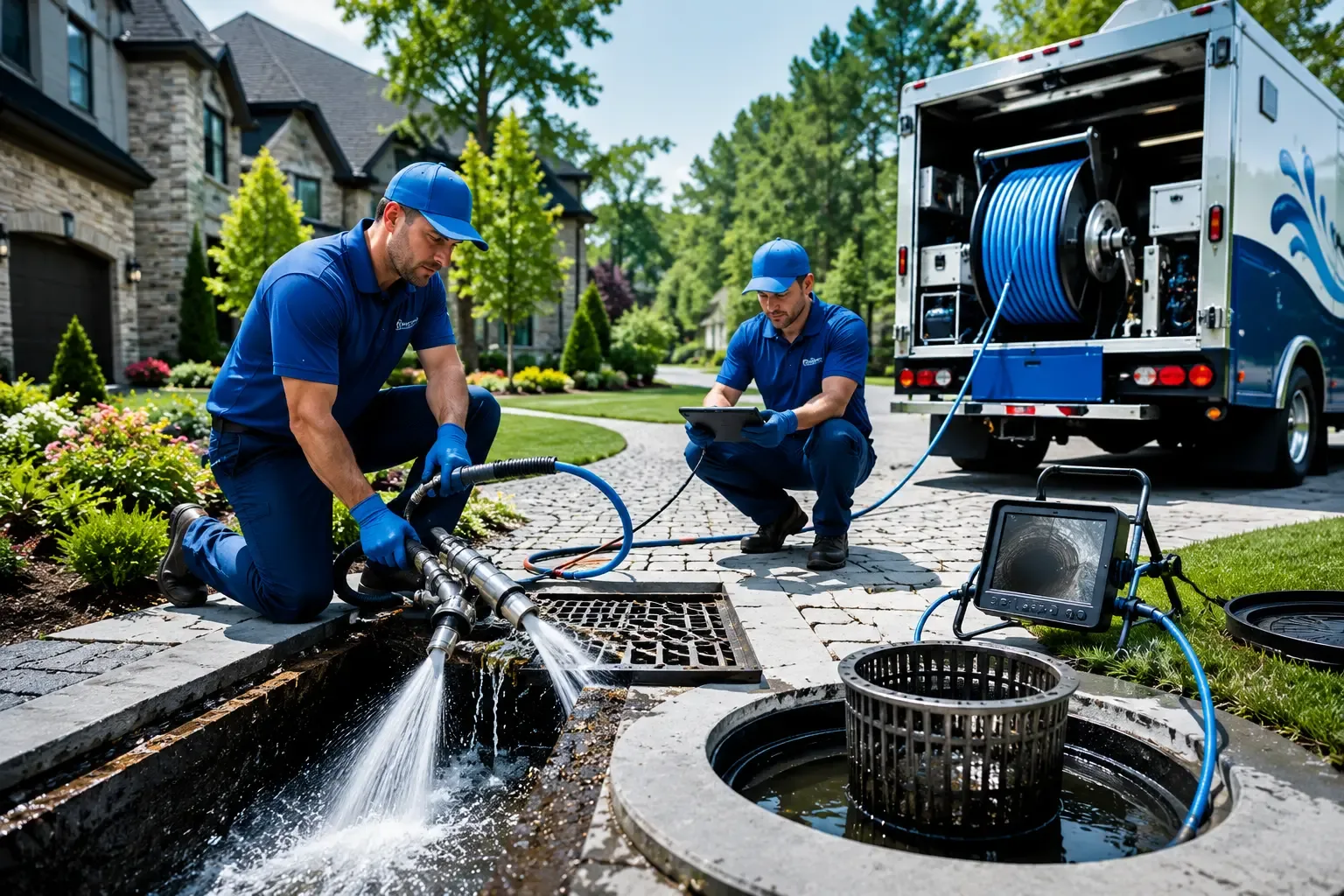 Local outdoor drain cleaning professionals in Roseville, CA